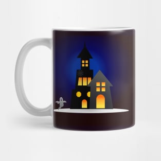 Halloween Spookey House Mug